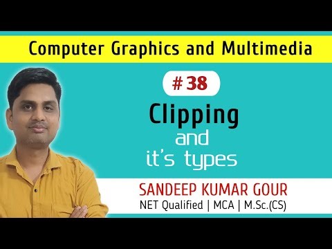Clipping and types of clipping in computer graphics | Computer graphics and multimedia