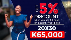 FOR SALE: HOT OPPORTUNITY IN LUSAKA WEST -20X30 residential plots -on title -3.1km from Westwood Police Post - Power is already on site CALL/ WHATSAPP: wa.me/+260972784666 | Horizon Properties Limited | Facebook