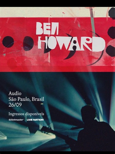 Ben Howard no Brasil!!! O artista britânico faz sua primeira apresentação no Brasil no dia 26 de setembro, na Audio, em São Paulo. Vendas: Ticketmaster #show #benhoward #indiemusic #alternativerock #alternative