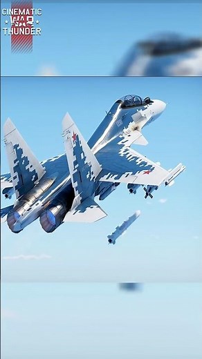 SU-30SM launches a KH-38MT cruise missile to strike a secret cargo ship at the harbor _ Cinematic WT