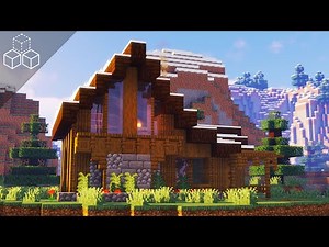 Mountain Cabin Tutorial | Minecraft One Chunk Build