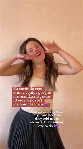 Pietra Silvestri: Gravando Novos Vídeos com a Equipe