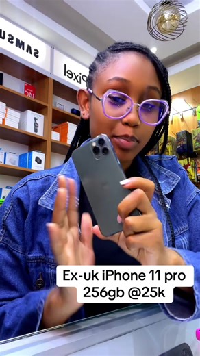 Ex-uk iPhone 11 pro 256gb @25k with display message. 📍Nairobi CBD, Moi Avenue, Sawa Mall, shop c19 ☎️0714744184 #fyp #iphone #orifondeals