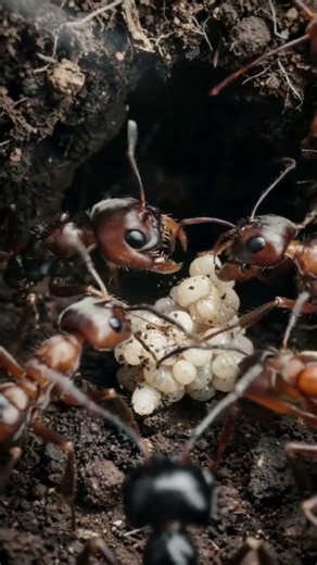 Ant Colony War POV 🐜 Inside the Brood Chamber | Ultra Real Micro Camera Footage