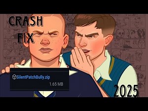 Bully Crash Fix ( Silent Patch 2025) Tutorial