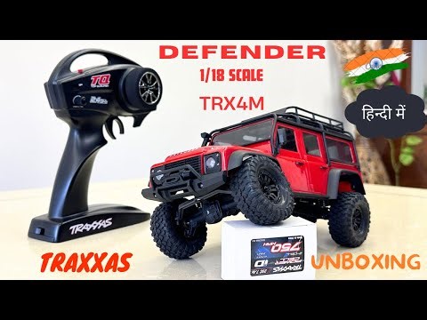 Traxxas TRX4M Defender Unboxing In Hindi | RC Defender 1/18 Scale Unboxing In Hindi