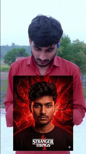 stranger things photo edit tutorial 🤯😍 || Google Gemini photo #shorts #tutorial