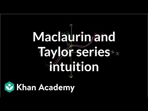 Taylor & Maclaurin polynomials intro (part 1) | Series | AP Calculus BC | Khan Academy