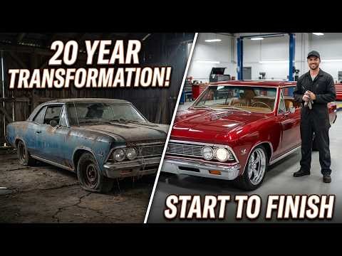 A Man Completely Restores an Abandoned Chevrolet