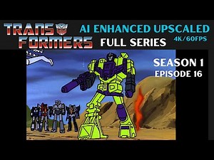 Transformers: Season 1 - Episode 16 - Heavy Metal War - FULL EPISODE (AI ENHANCED UPSCALED)