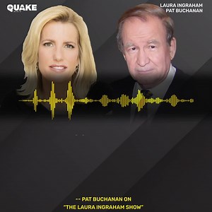 “Our problem today...is a growing presence of folks who are anti-American.” -- Pat Buchanan on today’s NEW episode of The Laura Ingraham Show. Listen to my exclusive interview with Pat, only on Quake Media: quakemedia.com/laura | Laura Ingraham