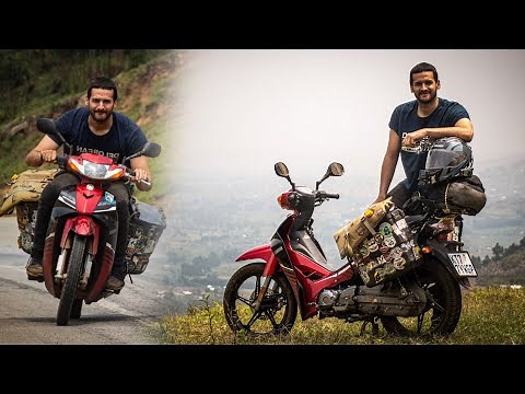 Yamaha Crypton 110 review after 20,000 km of travel in Africa