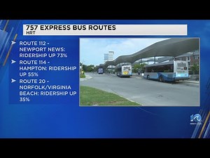HRT says 757 Express bus routes are growing