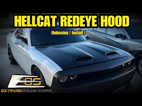 EOS Hellcat Redeye Hood unboxing/ Install