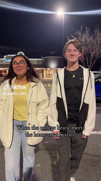 Crossover Moments with College and Hometown Besties