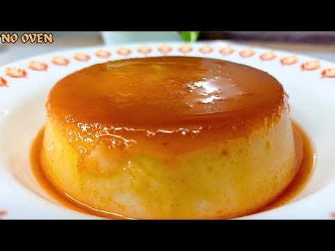 3-Ingredient Caramel Pudding: Quick & Easy Recipe #pudding