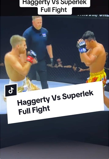 Haggerty vs Superlek: Muay Thai Showdown