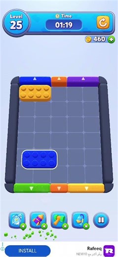 Color Block Jam Level 25 Solution