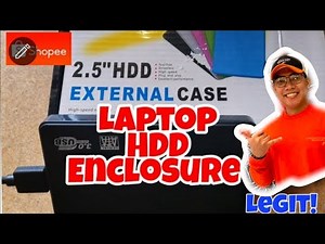 Laptop HDD Enclosure | 2.5" HDD External Case with USB 3.0 | Unboxing and Tutorial