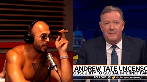 "Piers Morgan said you were shot": Andrew Tate shares mother's witty remark after Morgan's hacked tweets