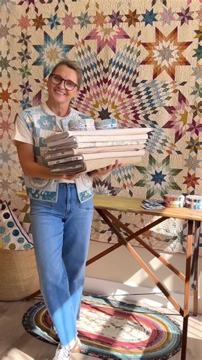 Edyta Sitar on Instagram: "Something NEW is in the studio ✨🩵 Get ready to make your new favorite quilted vest! Pattern and Kit: Quilter’s Vest is available on our website! #laundrybasketquilts #edytasitar #traditionalquilts #quiltsofinstagram #sewinspired #andoverfabrics #quilts #quilter #quiltpattern #sewingroom #sewing #makersgonnamake #quiltinglove #hobbsbatting #alwaysandover #quiltingismytherapy"