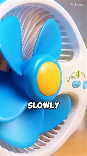 Why do fan blades seem to disappear at high speeds?🤯🌪️