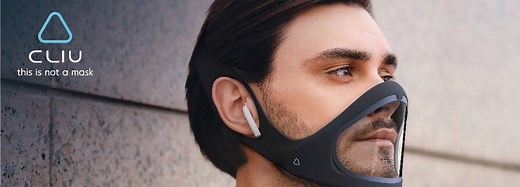 Cliu Mask, la mascarilla futurista que mide tus constantes vitales y se desinfecta