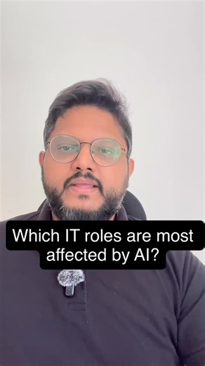 Sundeep Kummar on Instagram: "Which IT roles are most affected by AI in India right now?🥶🤯 With AI tools improving rapidly, companies are not reducing all jobs — they are reducing repetitive roles and increasing decision-based roles. Roles facing pressure: • Manual testing & support • Repetitive coding tasks • Basic reporting roles Roles growing in demand: • Data analytics & business analysis • AI oversight & validation • Product & decision support roles This shift explains recent layoffs and 