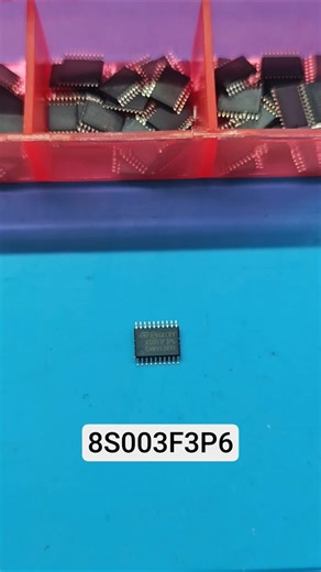 8S003F3P6 Sensor MCU programming | STLINK | MEGMEET MCU | Mfix | sensor data | Light blink |