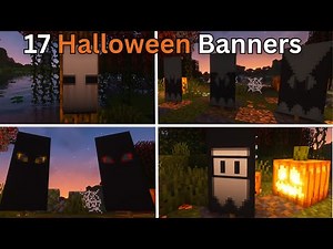 17 HALLOWEEN Banner Designs for your Minecraft World