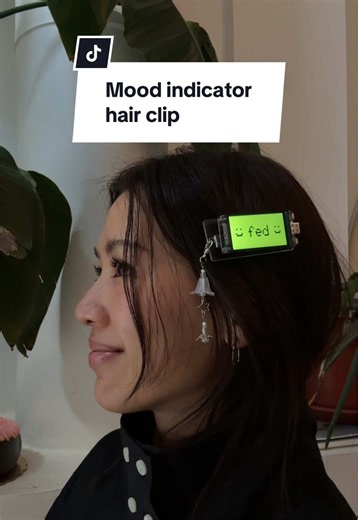 Mood indicator hair clip tutorial — communicate with accessories