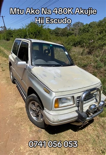 🚙 Suzuki Escudo 3-Door – 1996 Model 🛢 1600cc Petrol Engine ⚙️ 5-Speed Manual Transmission 🛞 Selectable 4WD 🪑 Compact 3-Door SUV | Tough & Reliable ✨ Capable Off-Road | Simple Mechanics | Fun Weekend 4x4 💰 Asking Price: KSh 480k 📍 Viewing at Marula Lane, Off Karen Road 🔍 ‘Kei Cars Marula Lane’ on Google Maps #SuzukiEscudo #EscudoKenya #Compact4x4 #OffRoadKenya #UsedCarsKenya