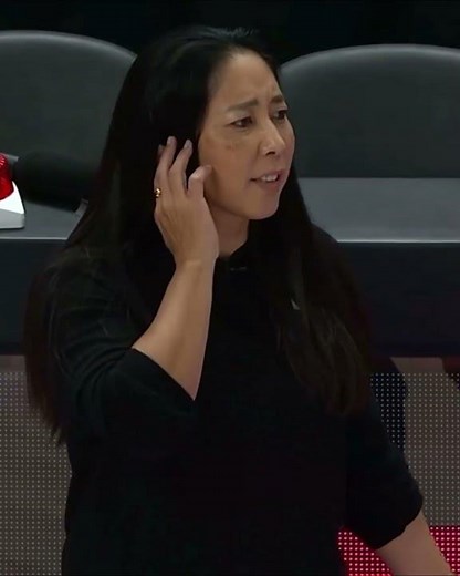 Natalie Nakase halftime sideline interview