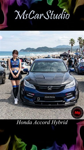 Honda Accord Hybrid Racing Custom JDM #ai #honda #accord #jdm #widebody #mscarstudio