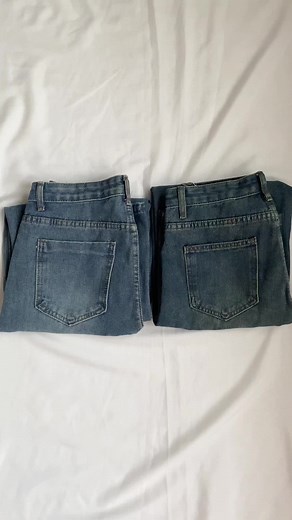 Jeans Biru Retro: Goresan dan Warna Dark Blue Terbaik