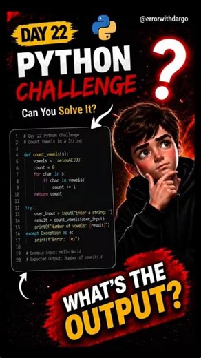 🚀 Python Challenge || Welcome to Day 22 of 100 Days of Python #coding #programming