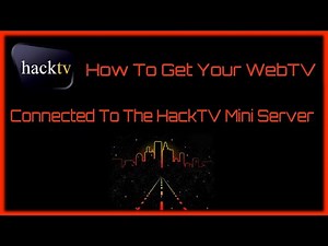 How to connect your WebTV to the Public Mini Server.