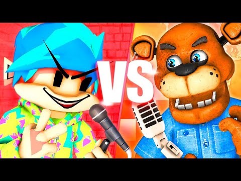 🎉FRIDAY NIGHT FUNKIN vs FNAF: SB – LA PELÍCULA (Español FNF Bob Animación Freddy Parodia Animada 3D)