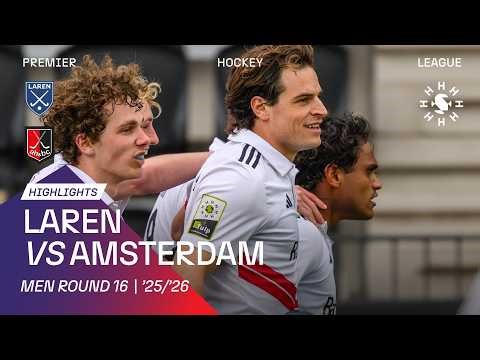 Final-quarter surge flips the script ⚡ LAR – AMS 🏑 Tulp Hoofdklasse Men ‘25/’26 highlights