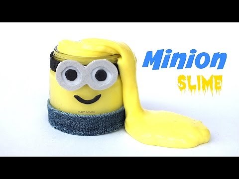 DIY LIQUID MINION - MINION SLIME (borax free)