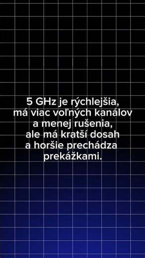 Rozdiel medzi 2,4GHz a 5GHz