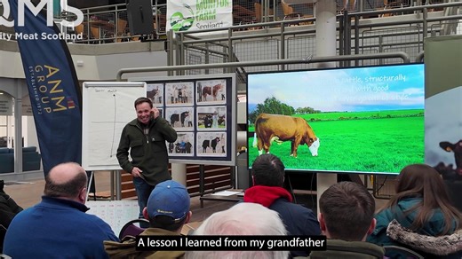 Did you miss our Building Better Beef event at Thainstone? 🐂 From breeding, nutrition and health planning to marketing cattle that meet buyer demand, the focus was on practical actions farmers can put in place now to improve herd quality and maximise returns. 🎥 Watch the full highlights video here: https://ow.ly/zOoA50YgYgL #BuildingBetterBeef #BeefFarming #ScotchBeef #KnowYourMarket #FarmBusiness | Quality Meat Scotland (QMS)
