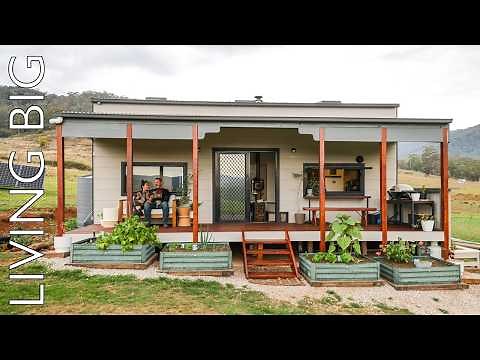 They Built a Resilient Off-Grid Tiny Home For Uncertain Times