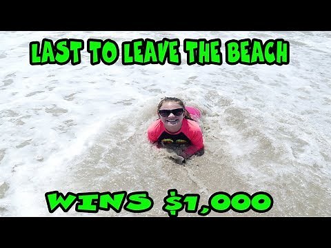 Last To Leave The Beach Wins $1000!
