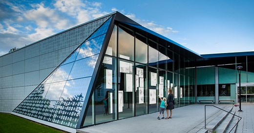 Museum of Ingenuity J. Armand Bombardier - B7 snowmobile