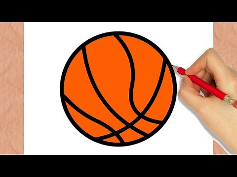 How to draw a basketball (ball)