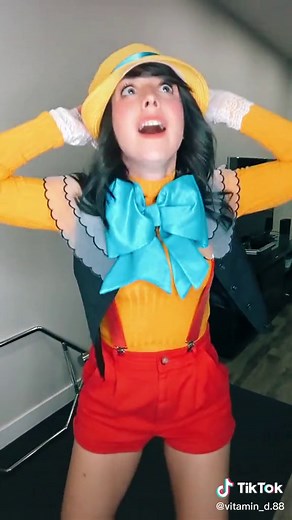 When Lampwick & Pinocchio were turning into donkeys was (kind of still is) scary but it's such a big part of the movie that I just had to do a little skit #pinocchio #pinocchiocosplay #pleasureisland #jiminycricket #disneypinocchio