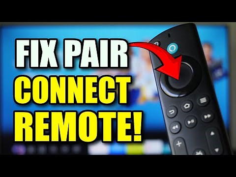 How to Connect & Pair Fire TV Stick Remote that wont Connect (Easy Method)