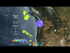 Earthquakes of Cascadia: 1979 - 2019
