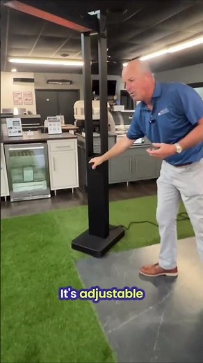 Napoleon Infrared Heater: Clean, Slim, and Plug-In Smart!